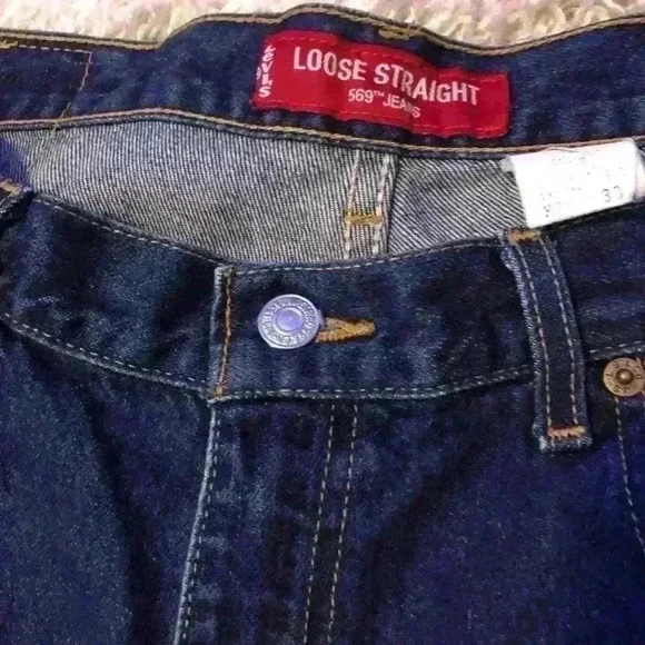 Levi’s Loose Straight men’s jeans size W34 L30 - Picture 3 of 6